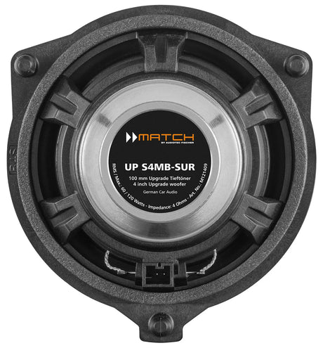 MATCH UP S4MB-SUR plug and play connectors – 4” surround speaker pair for Mercedes-Benz by MC Audio Sydney