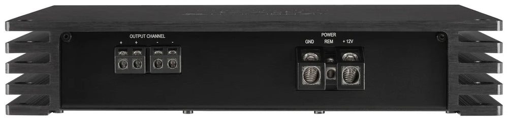 HELIX P ONE MK2 power and speaker terminals detail mono amplifier – by MC Audio Sydney