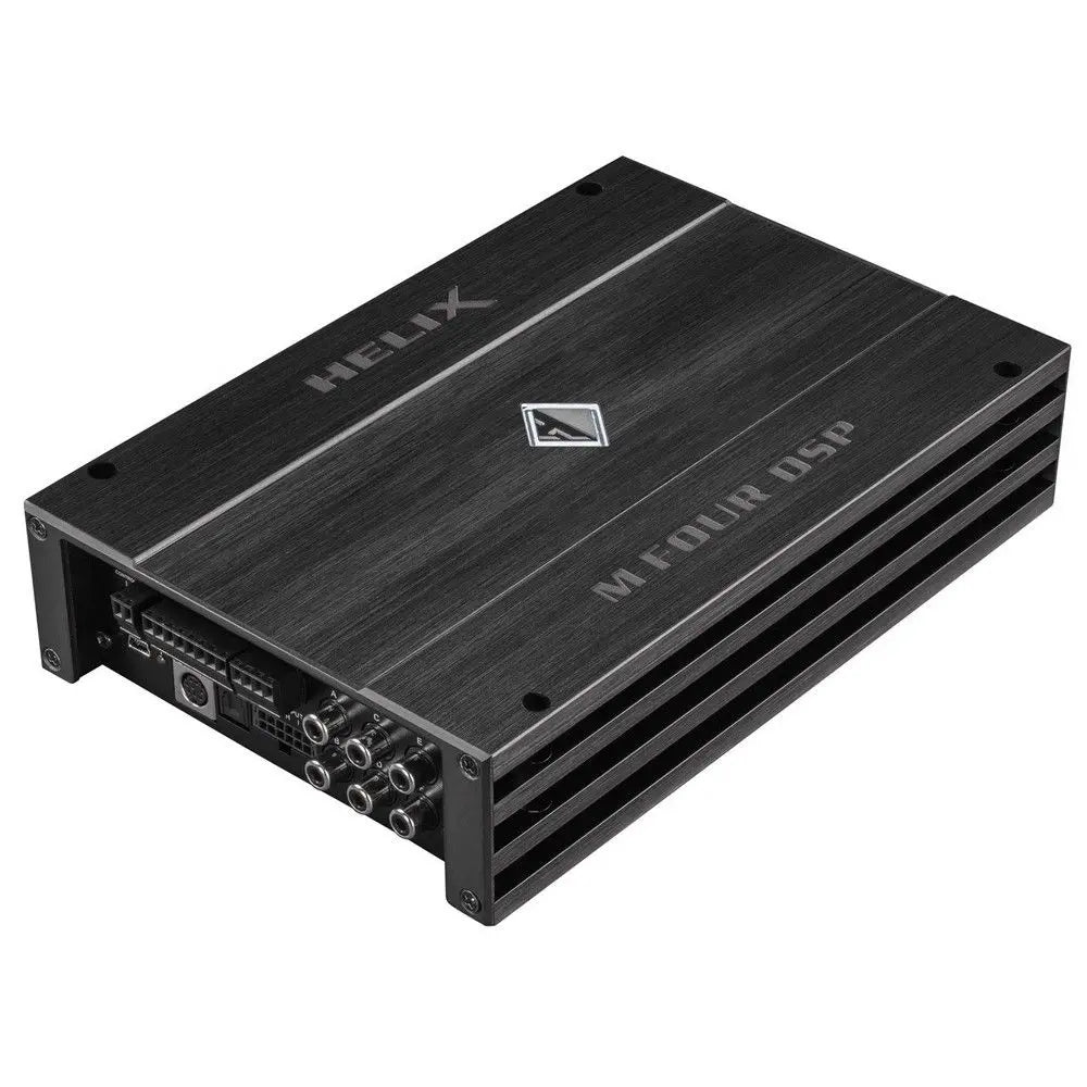 HELIX M FOUR DSP 4-channel amplifier with 10-channel DSP – compact Class-D processor by MC Audio Sydney