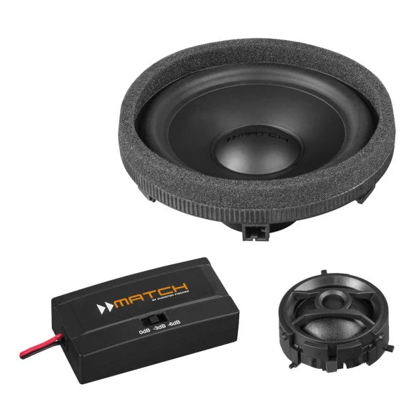 MATCH UP C42MB-FRT.3 4” woofer – plug and play midbass upgrade for Mercedes-Benz Type 3 by MC Audio Sydney