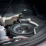 MATCH UP W8BMW-S under-seat 8 inch subwoofer driver close-up 2Ω Plug and Play – MC Audio Sydney