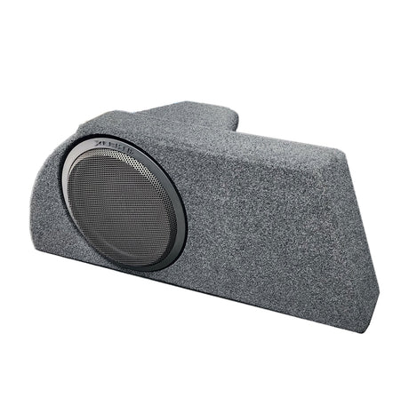 High-quality MDF construction ensures rigidity, reduced resonance, and clean low-frequency performance.