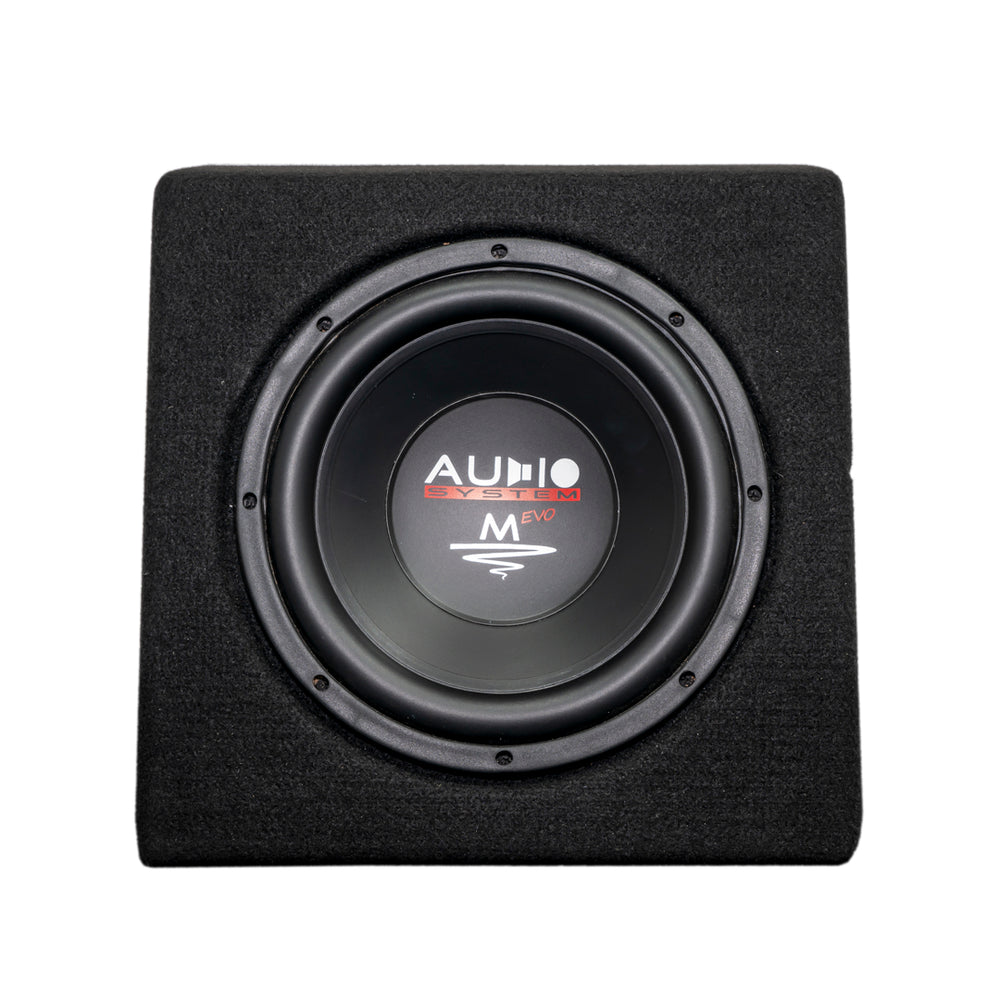 Audio System M EVO 10 subwoofer cone detail – 10” 300W RMS sealed combo by MC Audio Sydney