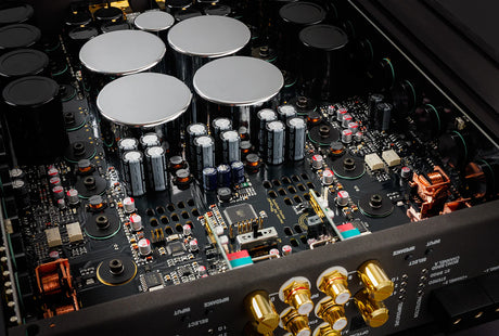 BRAX MATRIX MX4 PRO rear panel input and output connections detail – by MC Audio Sydney