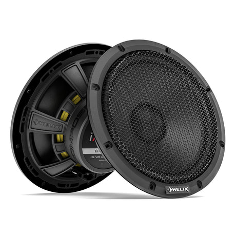 HELIX Ci7 W200FM-S3 rear motor and magnet structure 8 inch 3Ω – by MC Audio Sydney