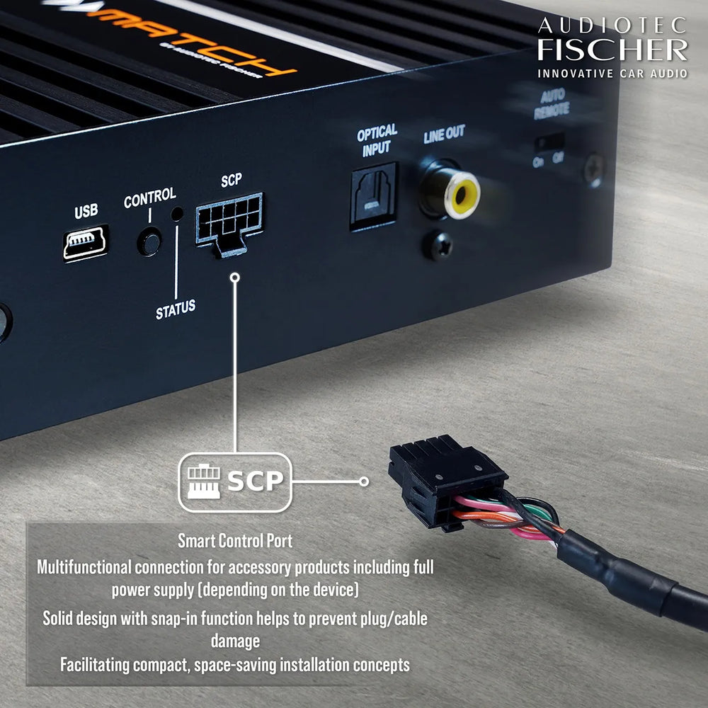 HELIX CONDUCTOR SCP mounting accessories – programmable LED remote control by MC Audio Sydney