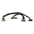 MATCH PP-PAC ISO T-harness inline installation between factory radio and amplifier – by MC Audio Sydney