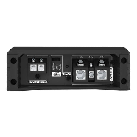 HELIX AMPLIFY 201 X-Over installed application example mono amplifier – by MC Audio Sydney