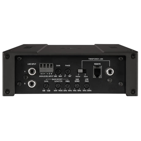 HELIX M ONE X 24V installed application example mono amplifier commercial vehicle – by MC Audio Sydney