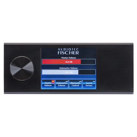 HELIX DIRECTOR display remote installed with HELIX DSP system in vehicle – by MC Audio Sydney