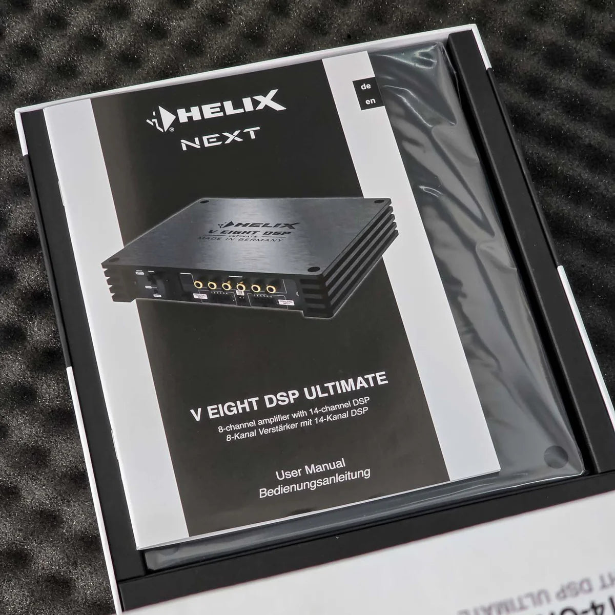 HELIX NEXT V EIGHT DSP ULTIMATE installation example OEM integration – by MC Audio Sydney