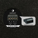 HELIX IK EC10.1-DVC2 installed application example sealed subwoofer box VW T5 T6 – by MC Audio Sydney