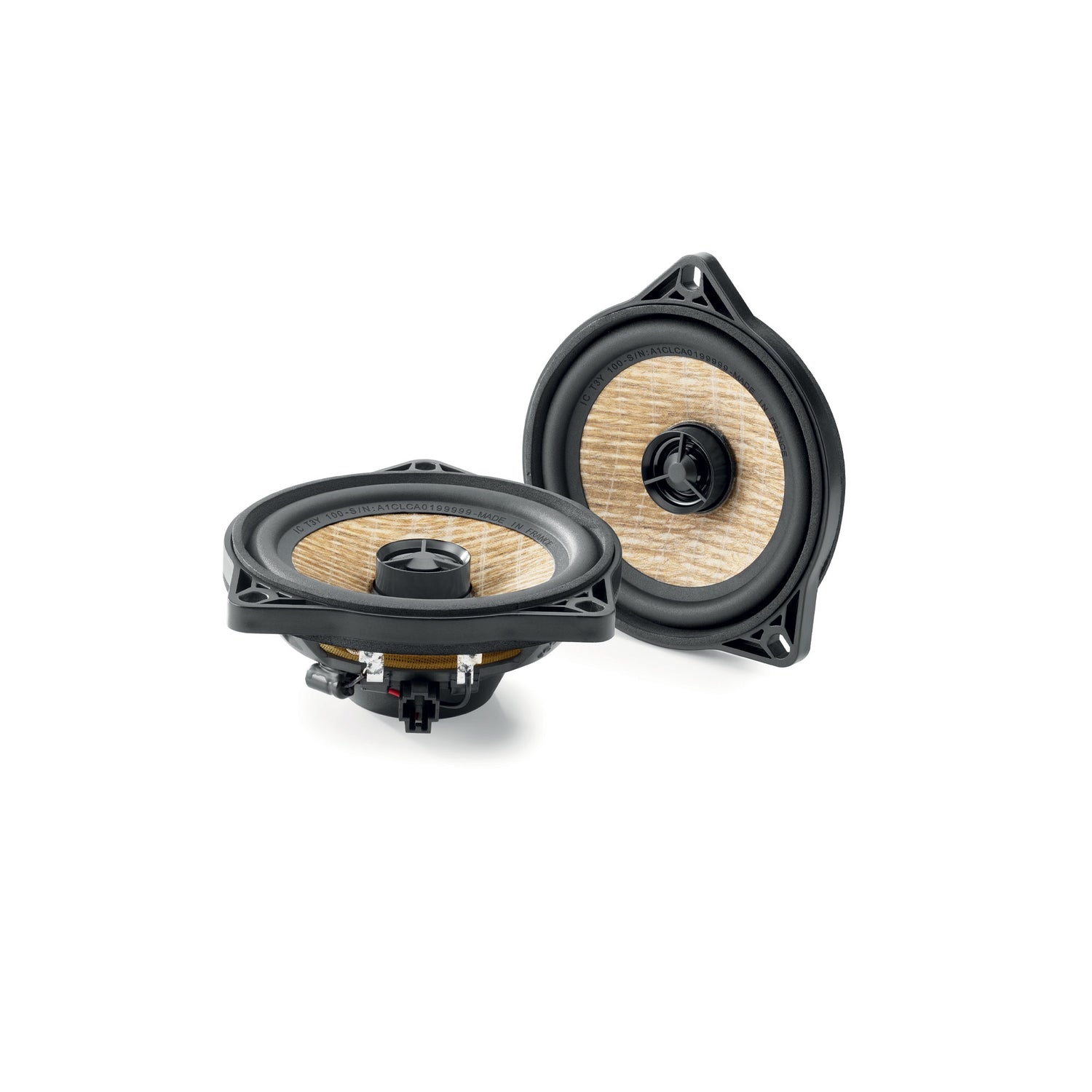Focal IC T3Y 100 coaxial speaker cone and integrated tweeter detail – MC Audio Sydney
