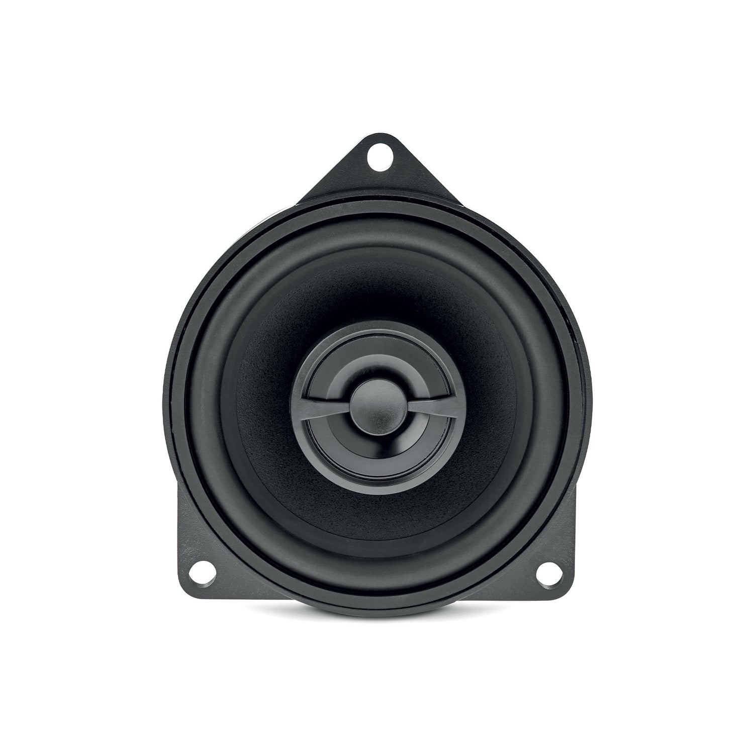 Focal IC BMW 100 coaxial speaker cone and integrated tweeter detail – MC Audio Sydney
