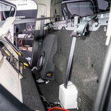 BASSER Toyota Hilux dual cab bass enclosure interior view – MC Audio Sydney