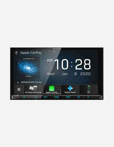 Kenwood DDX9020DABS home interface – HD wireless head unit with Apple CarPlay and Android Auto by MC Audio Sydney
