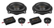 MATCH UP C42BMW-FRT.1 - 4" 2-Way PnP Compo Speaker Set, BMW & MINI Type 1 | 4Ω by MATCH | MC Audio S