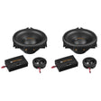 MATCH UP C42BMW-FRT.3 - 4" 2-Way PnP Compo Speaker Set, BMW & MINI Type 3 | 4Ω by MATCH | MC Audio S