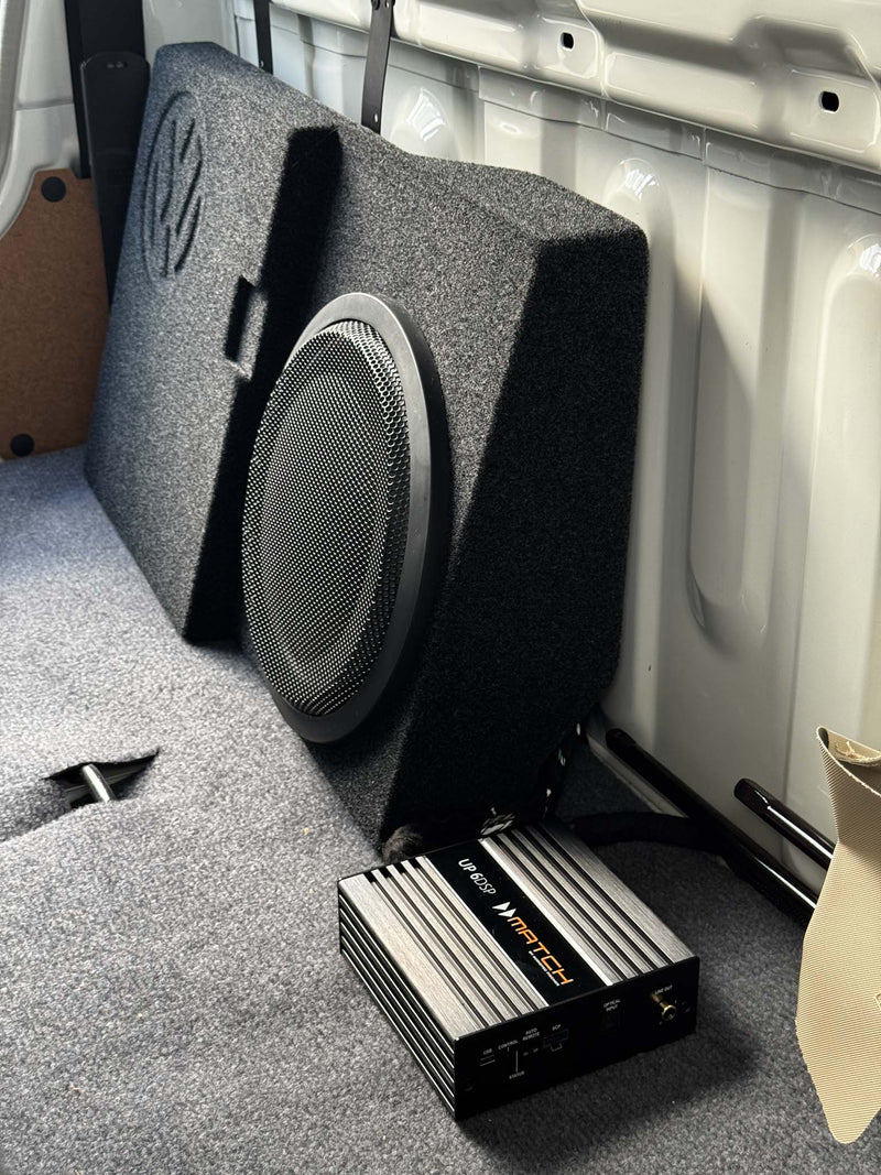 MATCH UP 6 DSP amplifier install LandCruiser 70 Series custom box enclusure subwoofer
