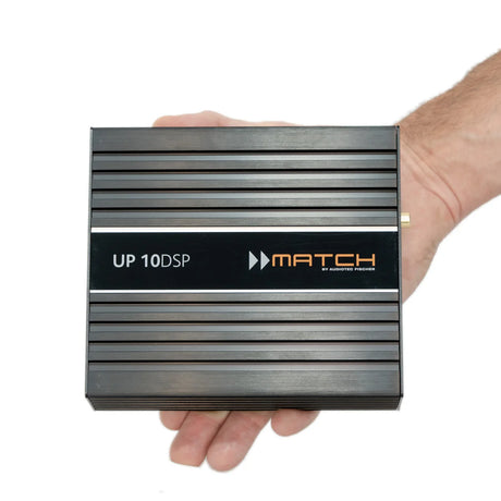 MATCH UP 10DSP MEC Analog In module installed detail – by MC Audio Sydney