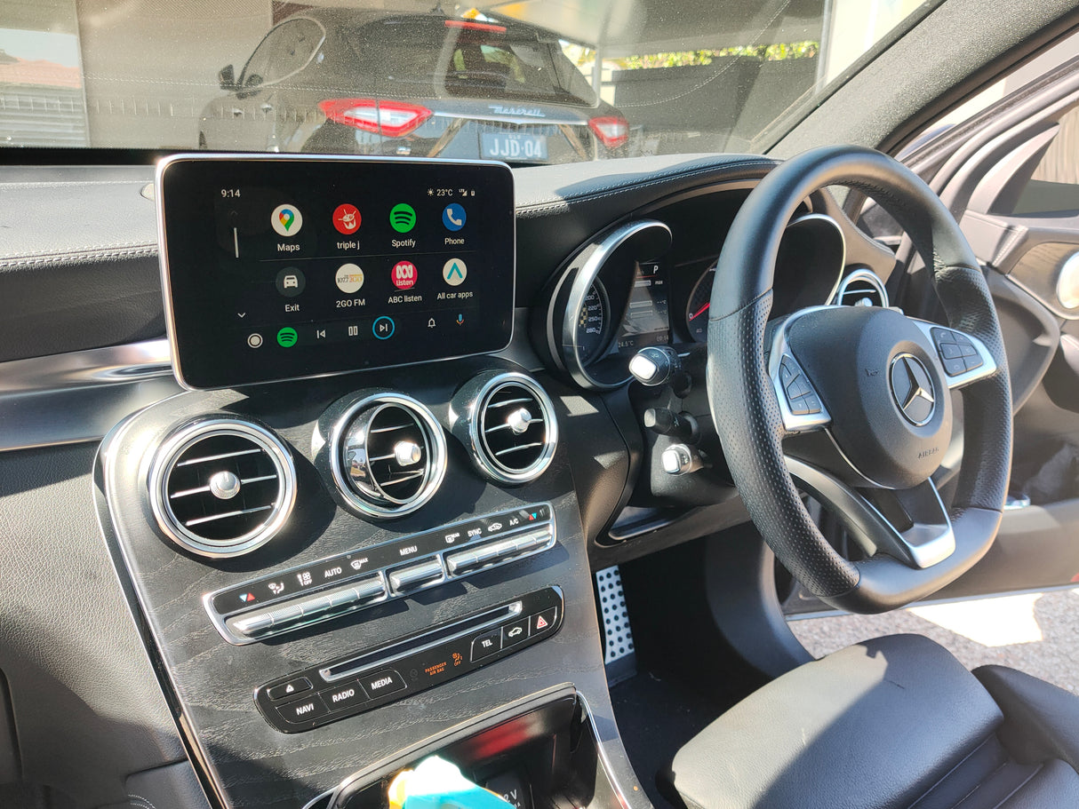 Mercedes-Benz 2015–2018 NTG 5.0 / 5.1 / 5.2 Wireless Apple CarPlay & Android Auto MMI Integration Kit