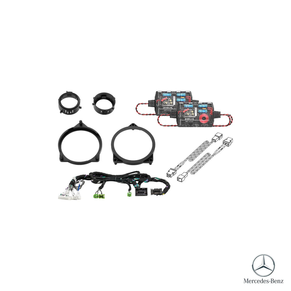 Mercedes GLC X253 Facelift - Front Speaker & Subwoofer DSP Amplified Package | HELIX Ci3