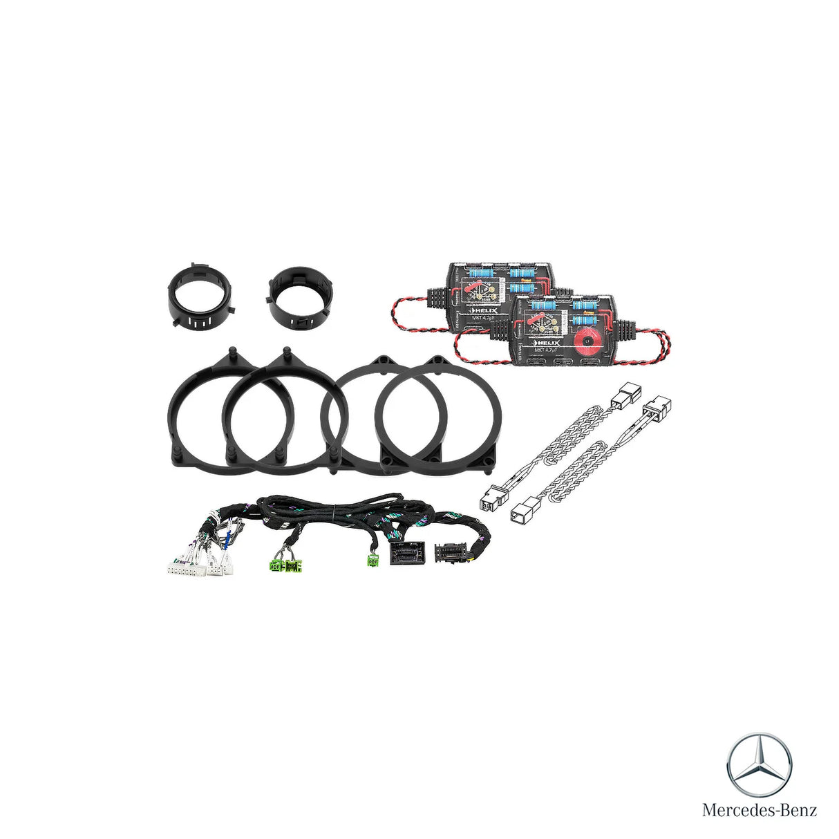 Mercedes GLC X253 Facelift - Speaker & Subwoofer DSP Amplified Package | HELIX Ci3