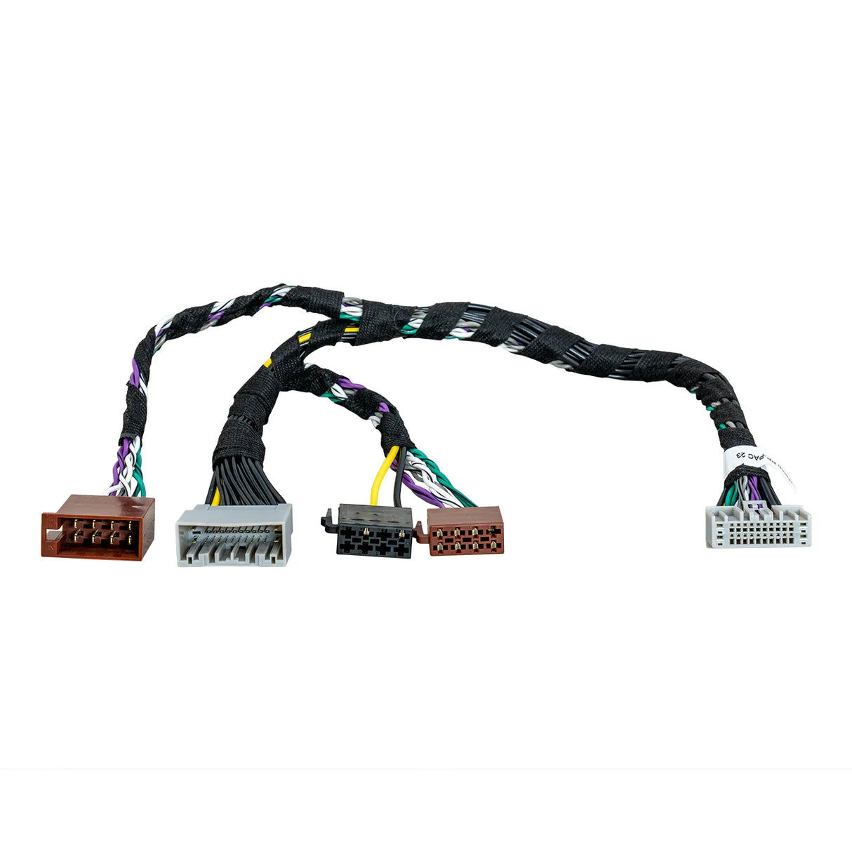 MATCH PP-PAC car radio to amplifier ISO T-harness wiring detail – by MC Audio Sydney