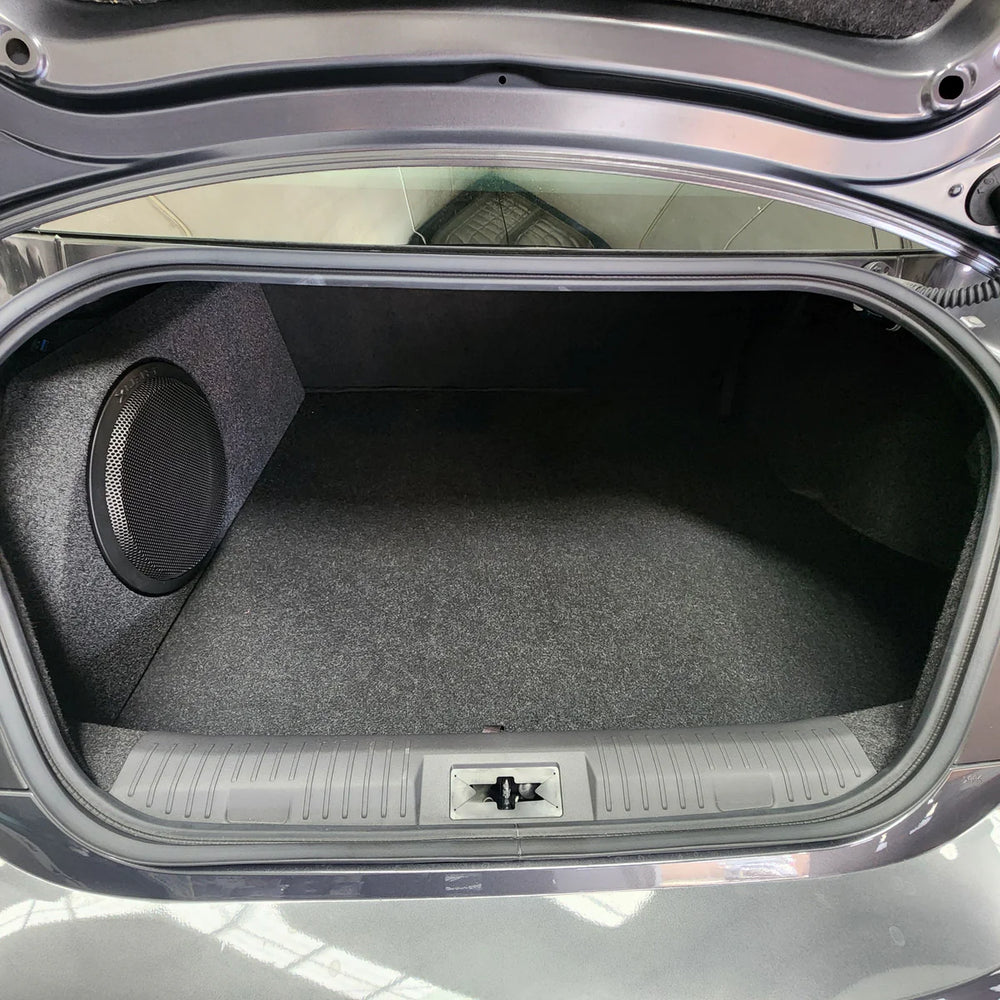 BASSER GT86 GR86 left side subwoofer enclosure internal volume detail 15L – by MC Audio Sydney