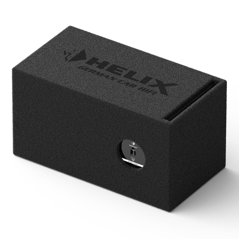 HELIX IK EB6.1 SVC2 vented port and enclosure detail 6 inch subwoofer box – by MC Audio Sydney