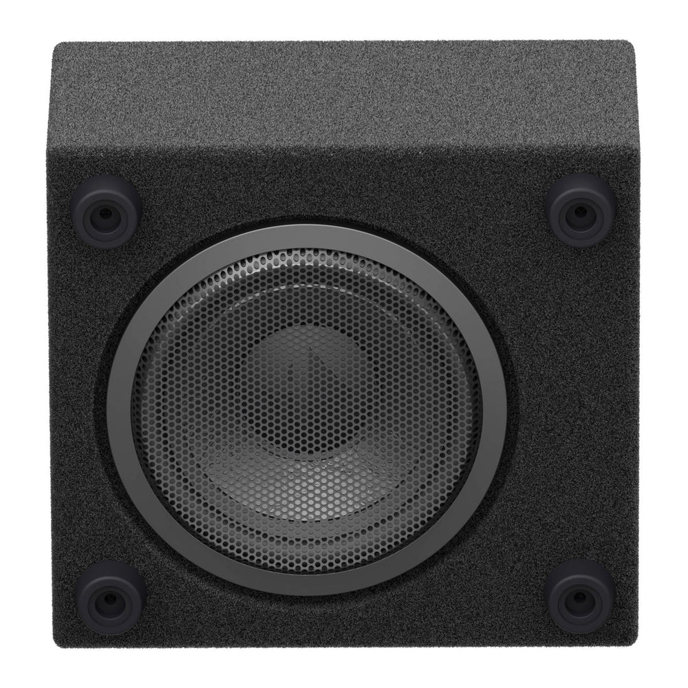 HELIX IK E8.1-SVC2 bass reflex port and enclosure detail 8 inch subwoofer box – by MC Audio Sydney