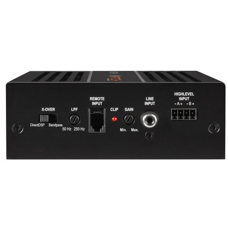 MATCH UP 1FX side profile heatsink detail digital amplifier – by MC Audio Sydney