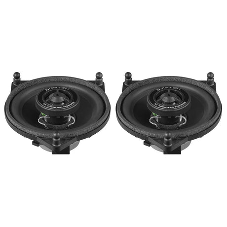 MATCH UP X4MB-FRT 4” plug and play coaxial speaker pair for Mercedes-Benz – installed by MC Audio Sydney
