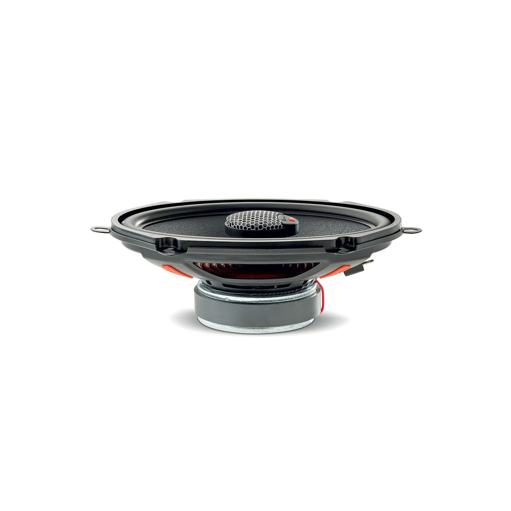 Focal ICU 570 coaxial speaker close-up showing polyglass cone and integrated tweeter – by MC Audio Sydney