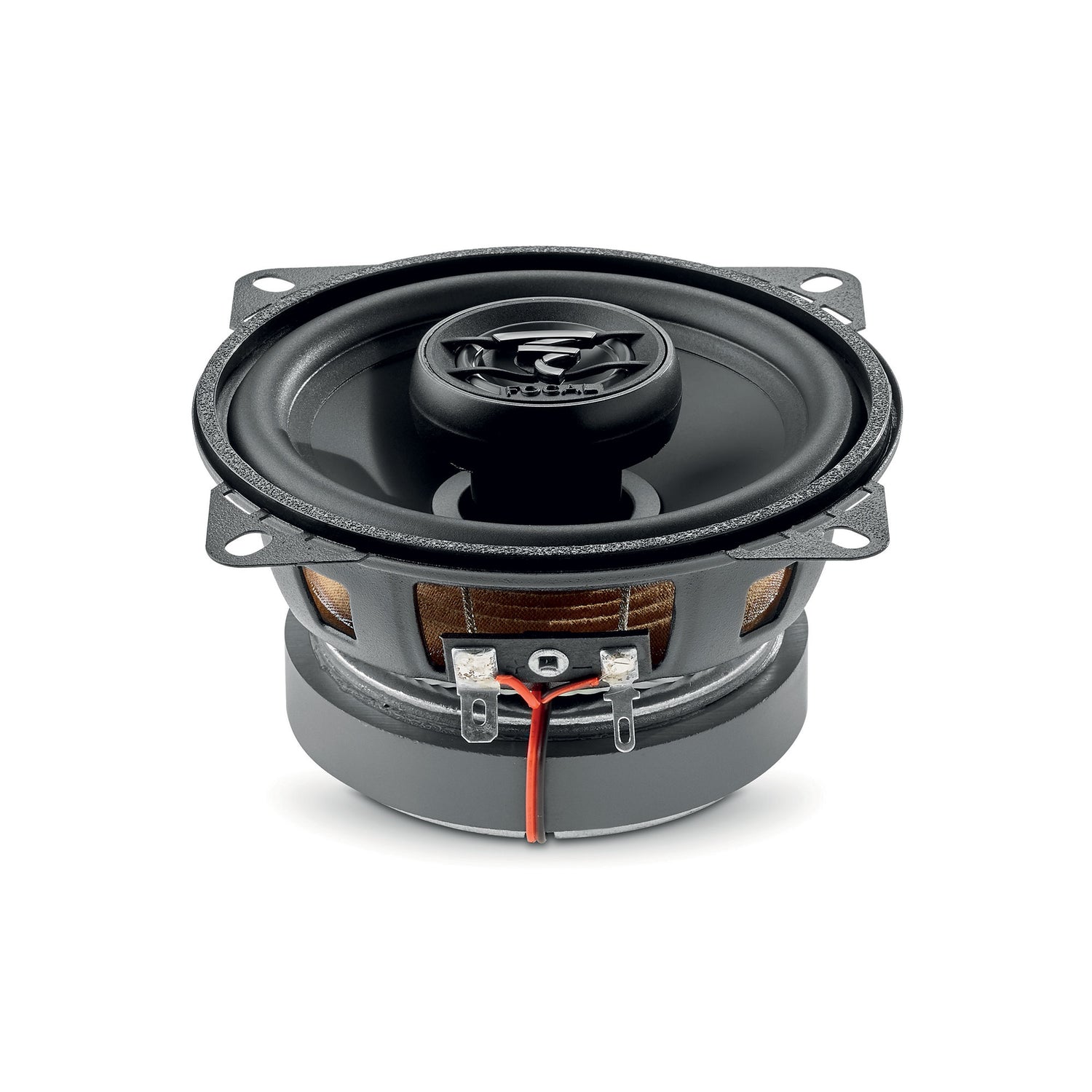 Focal ACX 100 coaxial speaker close-up showing polypropylene cone and tweeter – by MC Audio Sydney