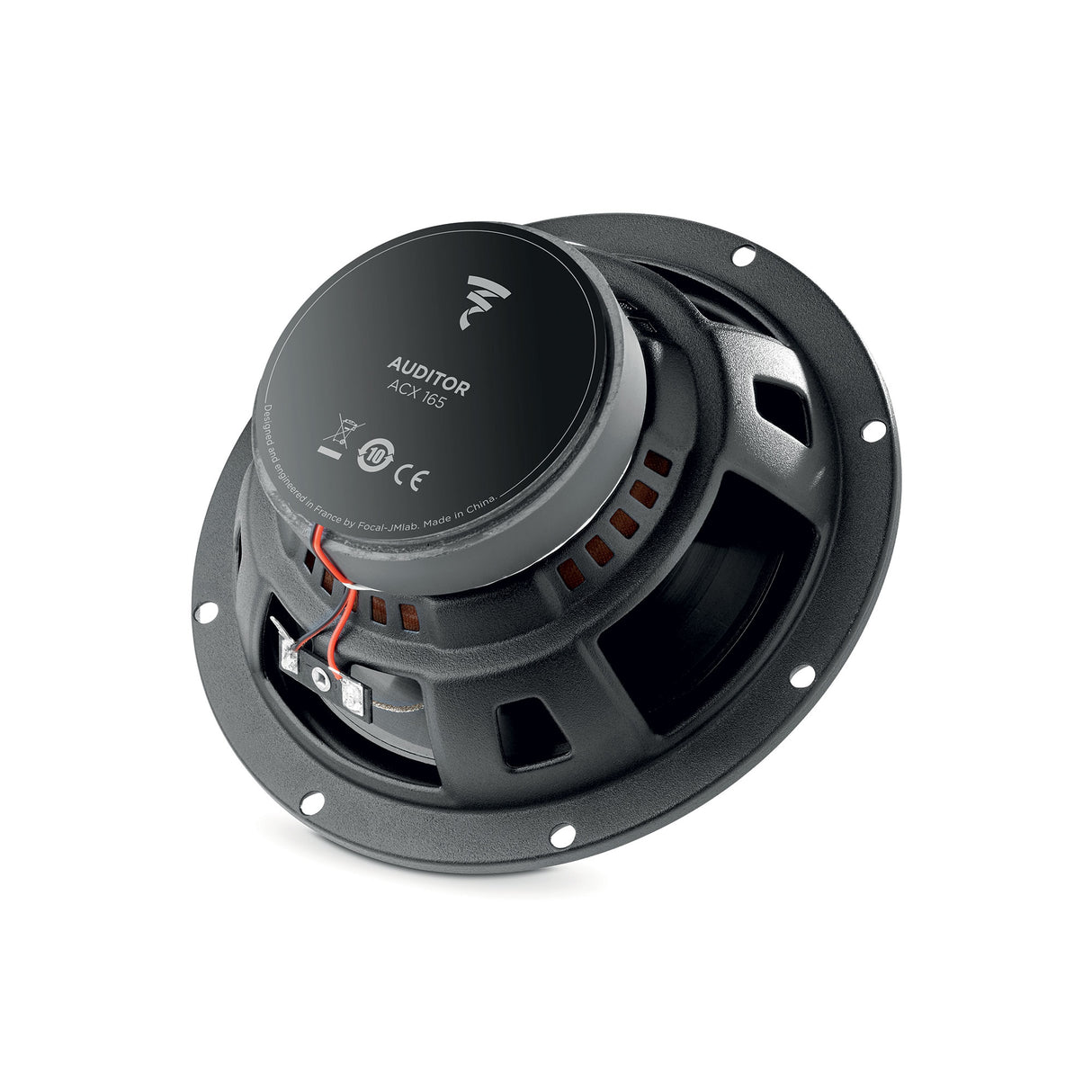 Focal ACX 165 coaxial speaker close-up showing polypropylene cone and integrated tweeter – by MC Audio Sydney