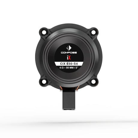 HELIX CiX E50-S4 driver close-up EchoSound hidden speaker 4Ω – MC Audio Sydney