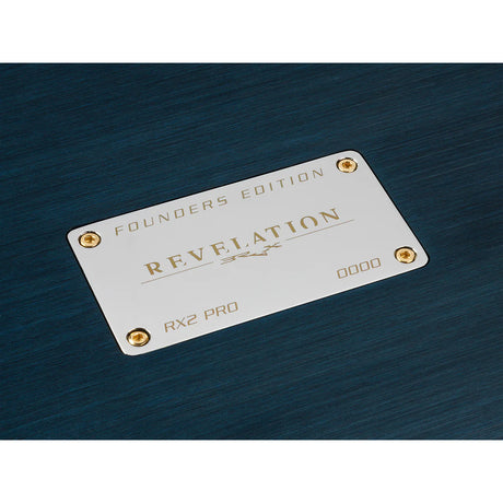 BRAX REVELATION RX2 PRO Founders Edition power and speaker terminals detail – by MC Audio Sydney