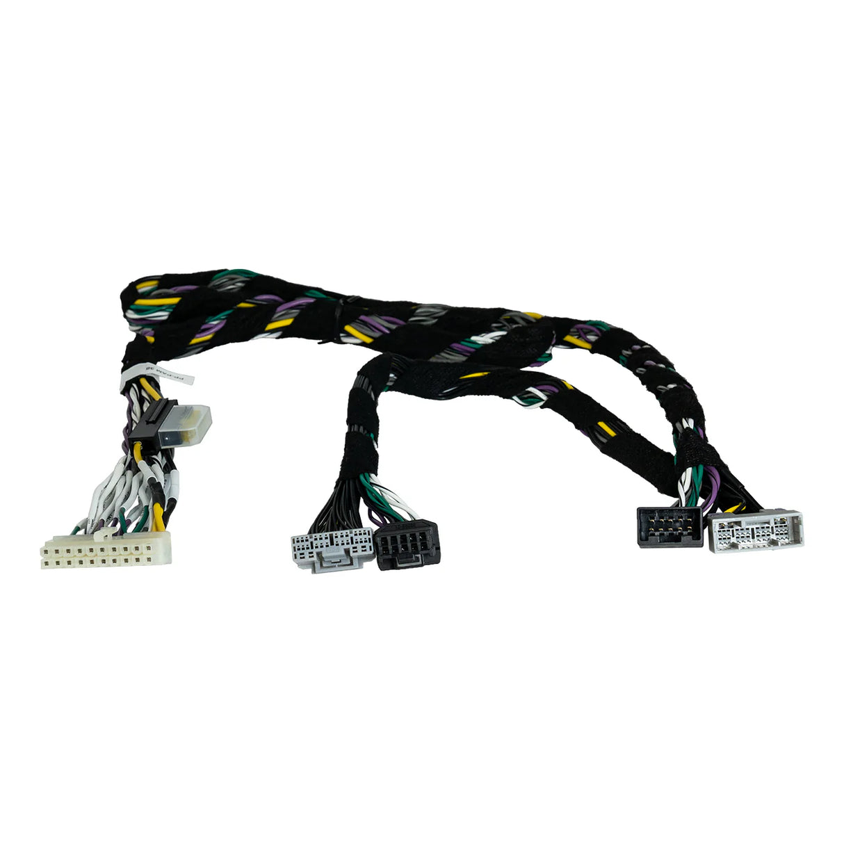 MATCH PP-PAM Molex T-harness connector close-up for OEM radio interface – by MC Audio Sydney