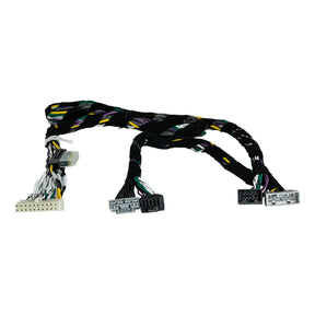 MATCH PP-PAM Molex T-harness connector close-up for OEM radio interface – by MC Audio Sydney