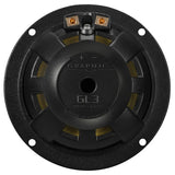 BRAX GRAPHIC GL3 MK2 stainless steel grille and midrange driver detail 3 ohm – MC Audio Sydney