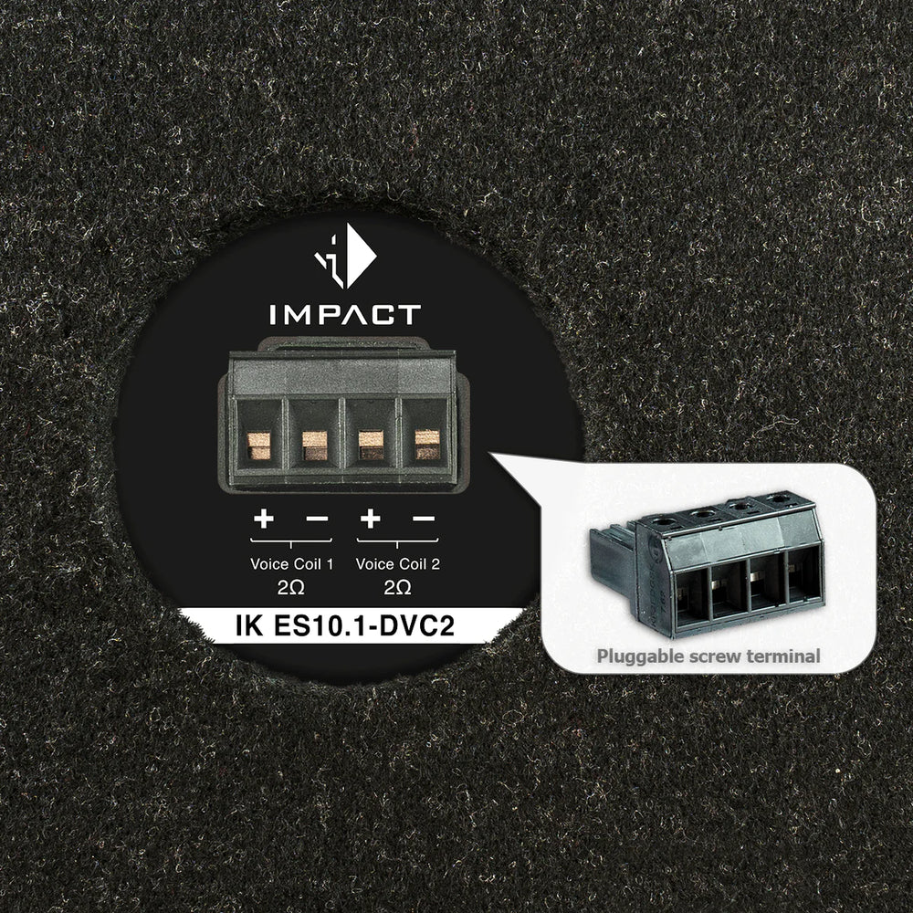 HELIX IK ES10.1-DVC2 vented enclosure port design detail – MC Audio Sydney