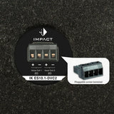 HELIX IK ES10.1-DVC2 vented enclosure port design detail – MC Audio Sydney