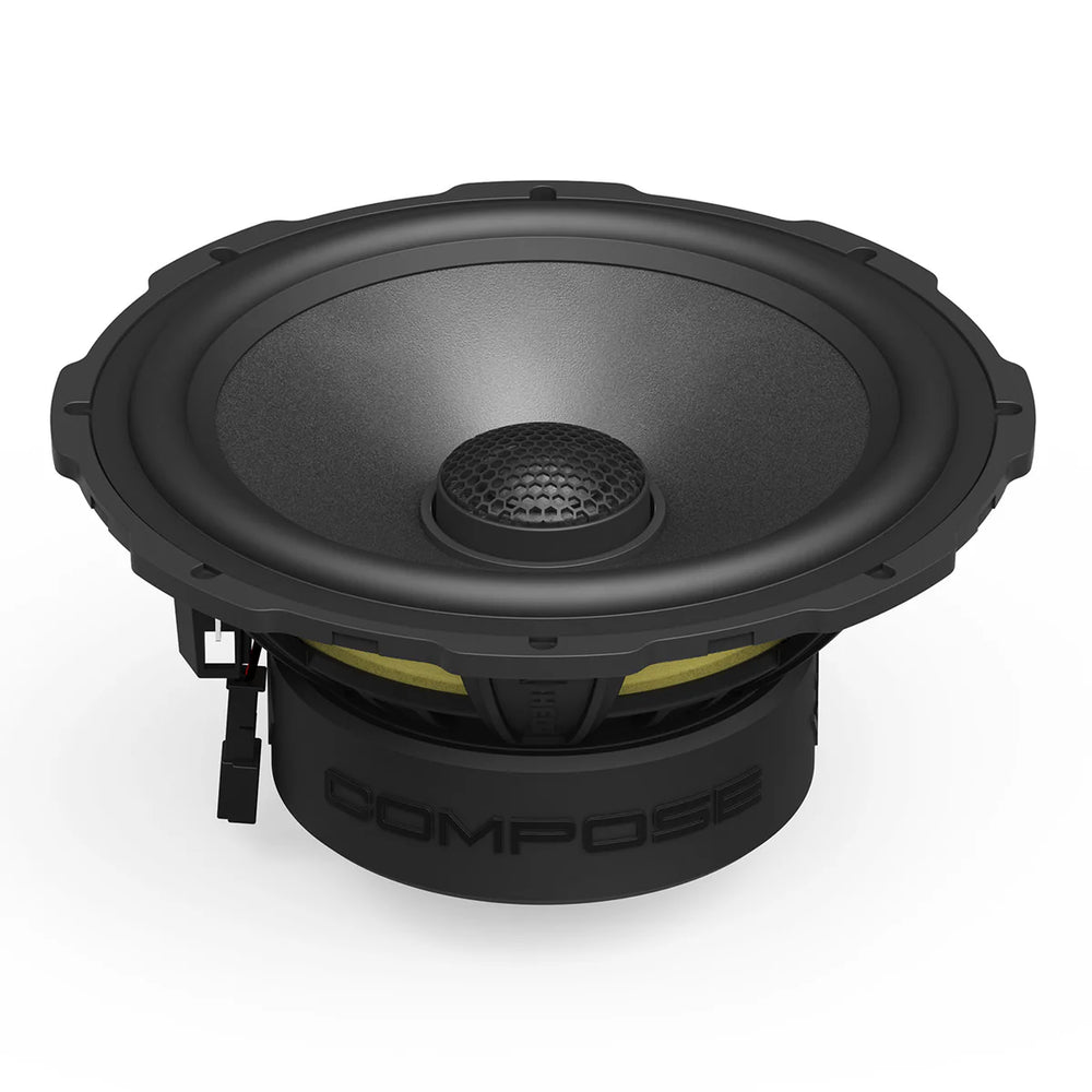 HELIX Ci7 C165.2FM-S3 woofer and integrated tweeter detail – hi-end 6.5” coaxial by MC Audio Sydney