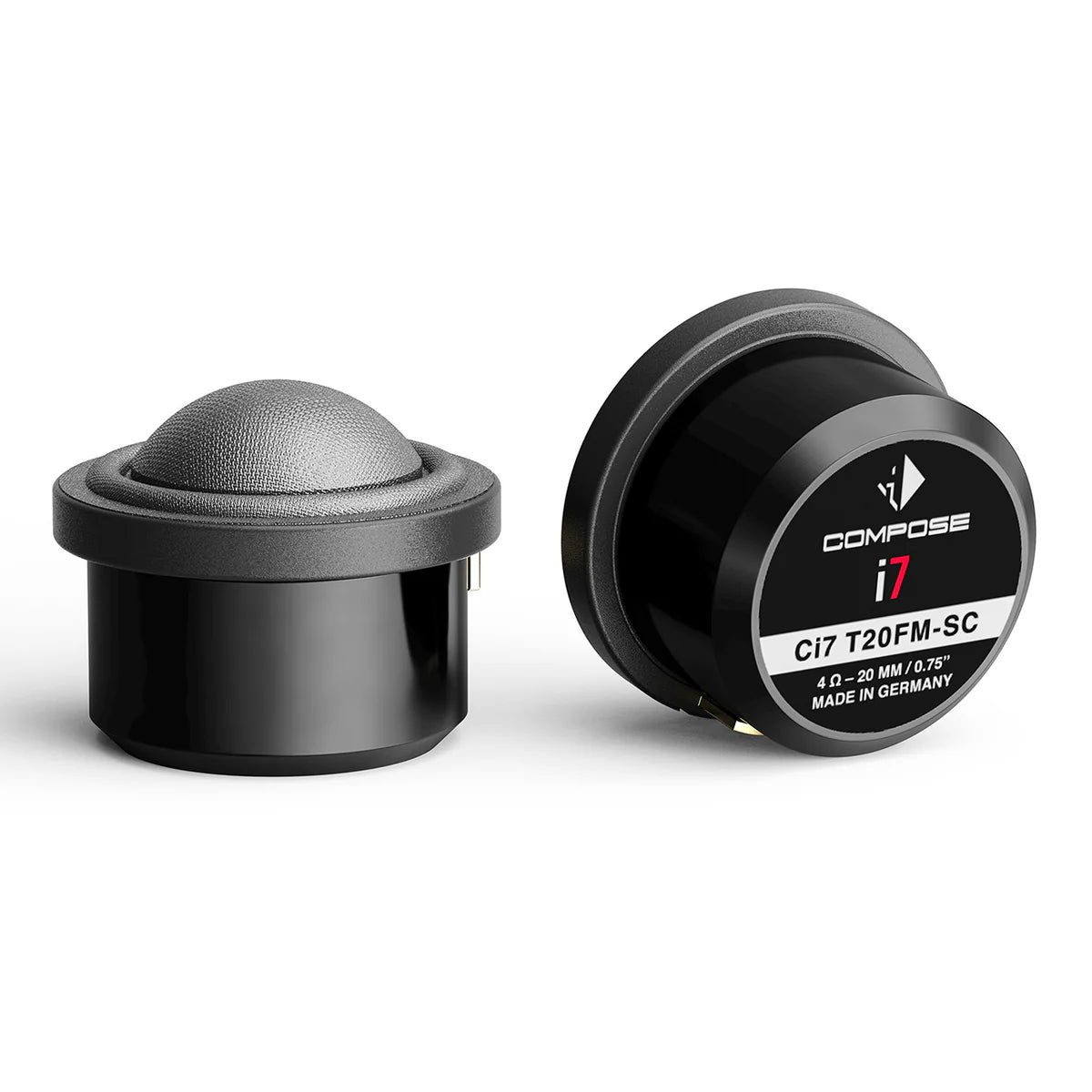 HELIX Ci7 T20FM-SC 0.75” hi-end tweeter pair with FlexMount | 4Ω – installed by MC Audio Sydney