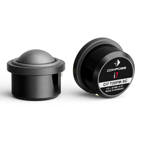 HELIX Ci7 T20FM-SC 0.75” hi-end tweeter pair with FlexMount | 4Ω – installed by MC Audio Sydney