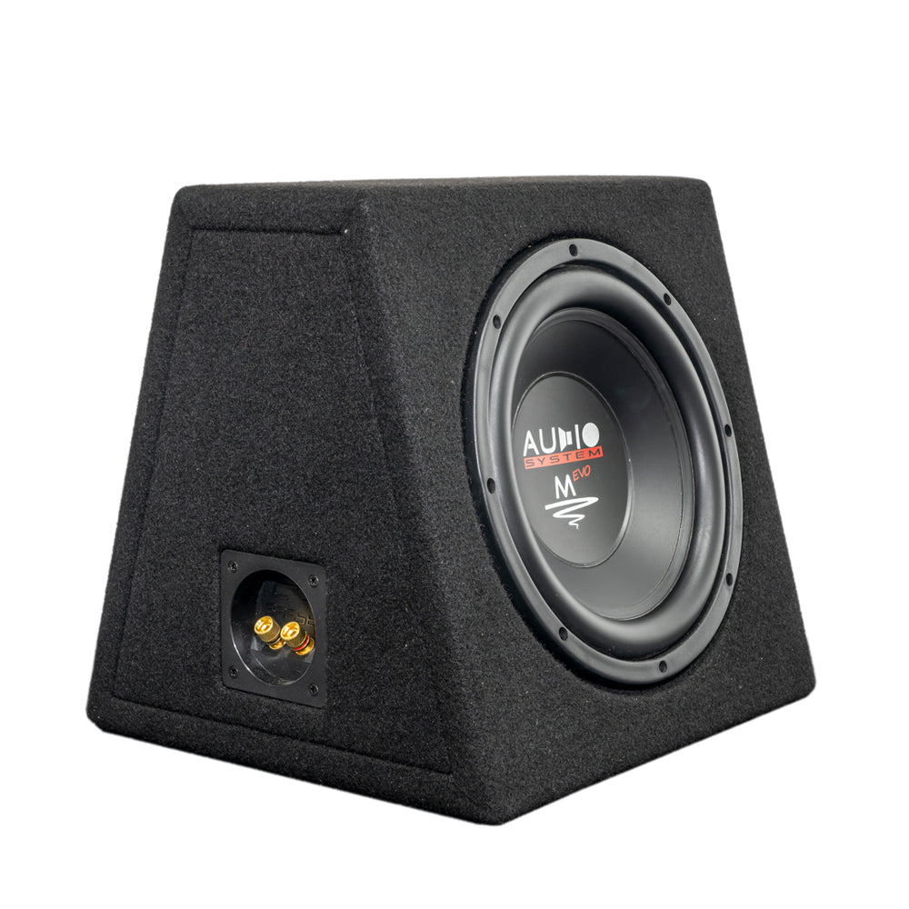Audio System M EVO 10 10” 300W RMS 4Ω compact sealed subwoofer combo | 20L enclosure – by MC Audio Sydney