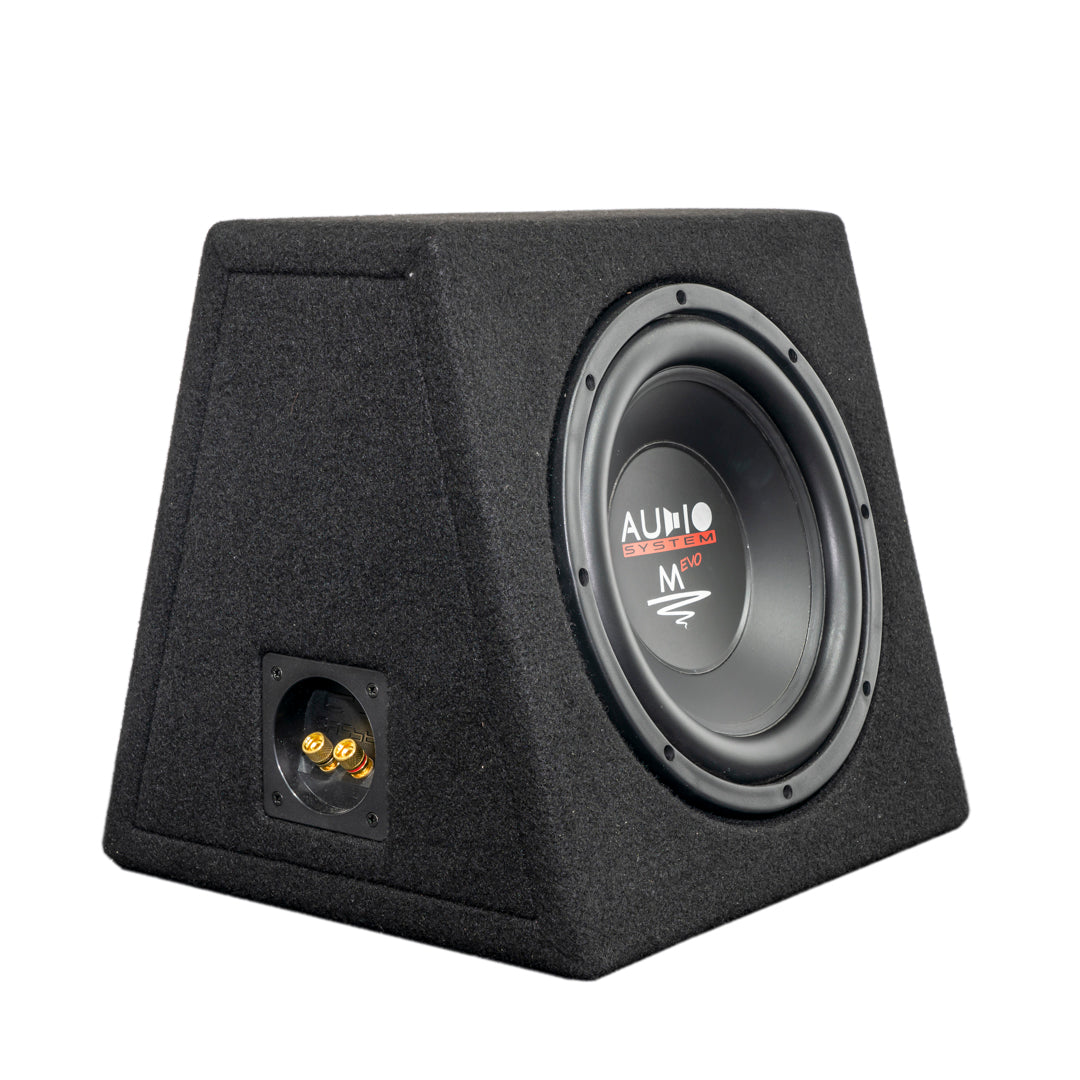 Audio System M EVO 10 10” 300W RMS 4Ω compact sealed subwoofer combo | 20L enclosure – by MC Audio Sydney