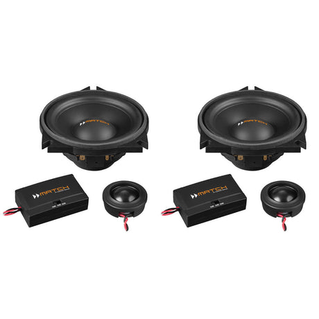 MATCH UP C42BMW-FRT.3 4 inch 2-way Plug and Play component speaker set for BMW and MINI Type 3 4Ω – MC Audio Sydney