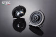STEG Direct Fit BM4 4” 2-way coaxial speaker set – plug and play car audio upgrade by MC Audio Sydney